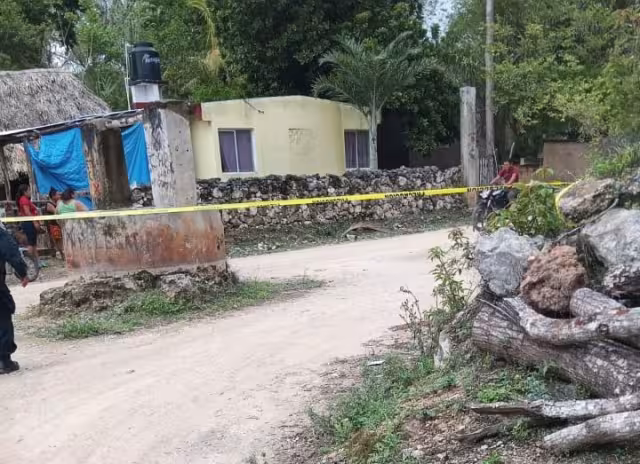 Al lugar arribaron varios elementos de la Dirección de Seguridad Pública Destacamentada en el poblado de Tepich