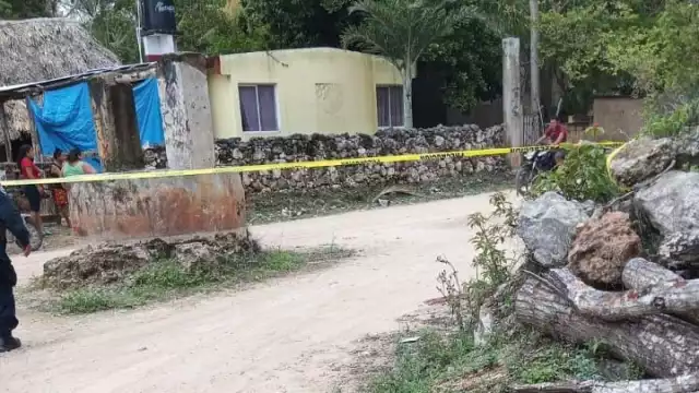 Al lugar arribaron varios elementos de la Dirección de Seguridad Pública Destacamentada en el poblado de Tepich