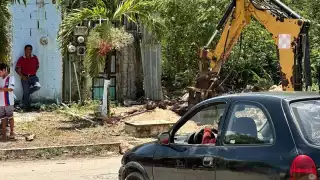 Varias colonias quedaron afectadas tras las lluvias del miércoles en Chetumal