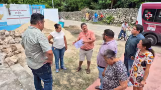 Colocan la primera piedra del Centro de Salud Múltiple en Suma de Hidalgo