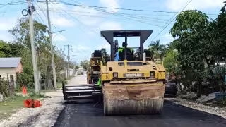 Tras años de reclamos, inicia pavimentación en San Manuel Canutillo