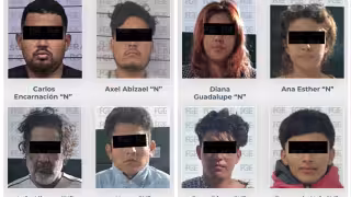 Seis hombres y dos mujeres fueron los vinculados a proceso.