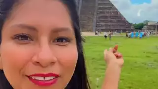 Tiktoker, Lis Padilla, visita la Península de Yucatán