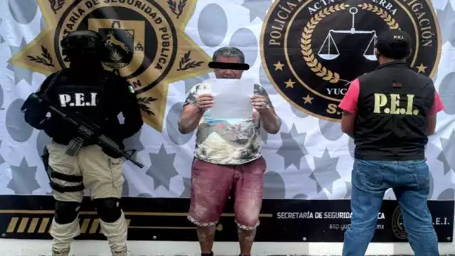 La SSP y la FGE detuvieron a un hombre acusado de violación equiparada agravada en Tekit.