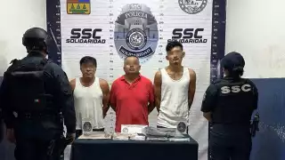 Arrestan a tres hombres por posible tentativa de homicidio en Playa del Carmen
