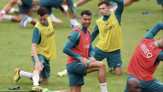 CR7 con la selección de Portugal