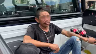 Aparentemente la policía municipal se negó a detener al hombre quien se ocultaba en su domicilio