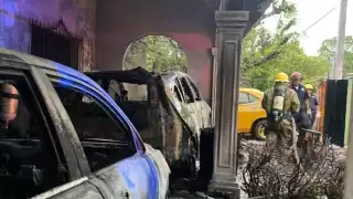 Veladora habría causado el incendio de una casa en Umán