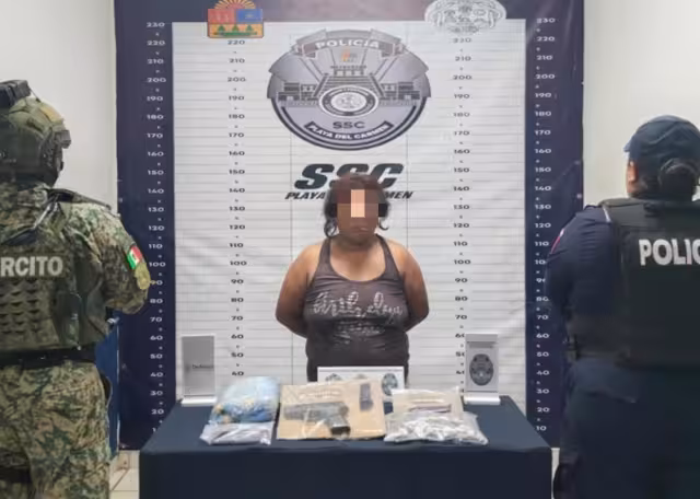 La detenida fue identificada como Jessica “N”, de 33 años