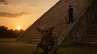 El custodio afirmó que el alux se camufló de planta para pasar desapercibido