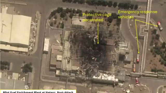 El ataque realizado por Israel tenía como objetivo a diferentes puntos estratégicos de interés militar y nuclear