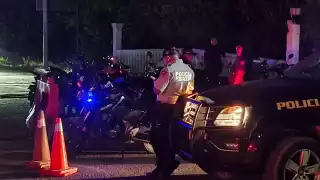 Las motocicletas fueron trasladadas al corralón de Progreso