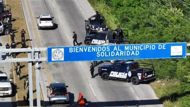 Autoridades accionan "Operativo Blindaje Riviera Maya".