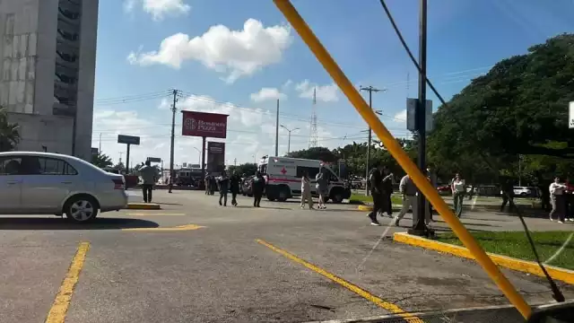 El edificio fue evacuado, por lo que no hubo personas lesionadas
