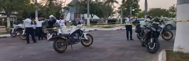 La motocicleta será enviada a la Fiscalía General del Estado (FGE) de Campeche