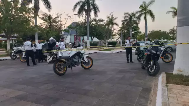 La motocicleta será enviada a la Fiscalía General del Estado (FGE) de Campeche