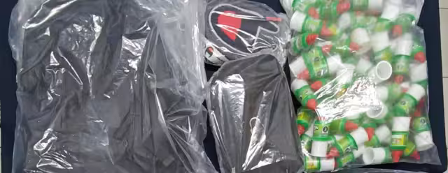 El hombre tenía dulces y otros productos con marihuana