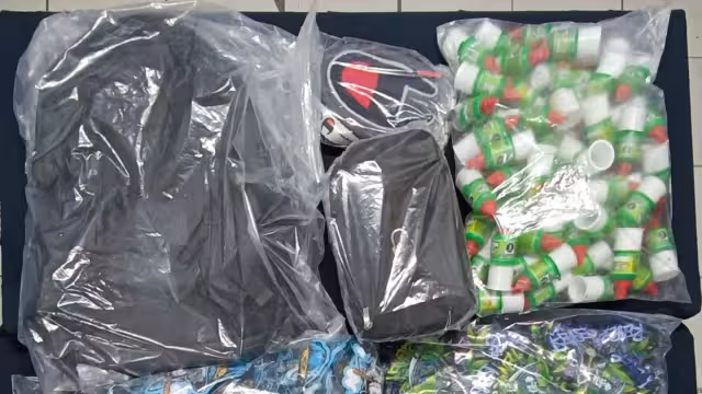 El hombre tenía dulces y otros productos con marihuana