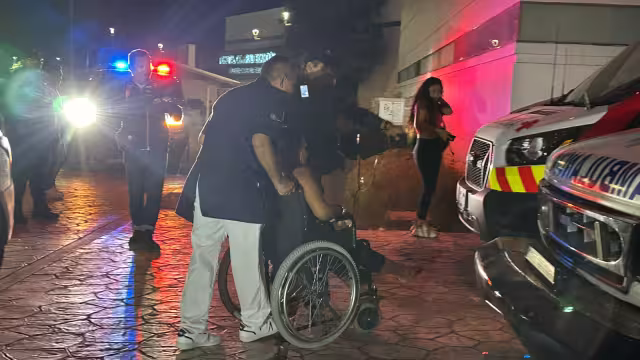 Las víctimas del ataque recibieron atención médica.