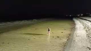 Pescadores señalan que el descenso del mar podría ser un aviso de la llegada del cordonazo