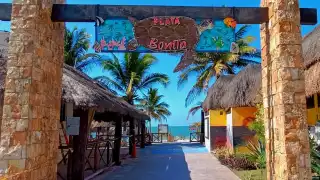 Playa Bonita, uno de los destinos turísticos más populares de Campeche
