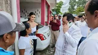 Joaquín Díaz Mena interviene para que joven con tumor cerebral reciba atención médica urgente