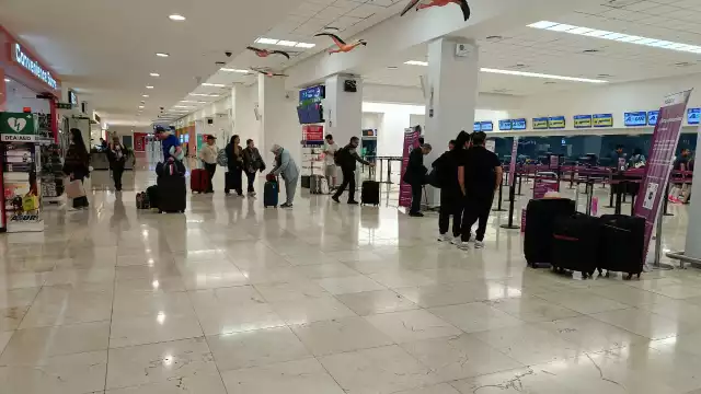 Las operaciones se mantienen con normalidad en el aeropuerto de Mérida