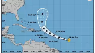 ¿Tormenta Tropical Jerry representa un riesgo para Campeche? Esta es su trayectoria