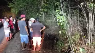 Muere motociclista tras derrapar en la carretera estatal X-Hazil–Chan Santa Cruz, Quintana Roo 