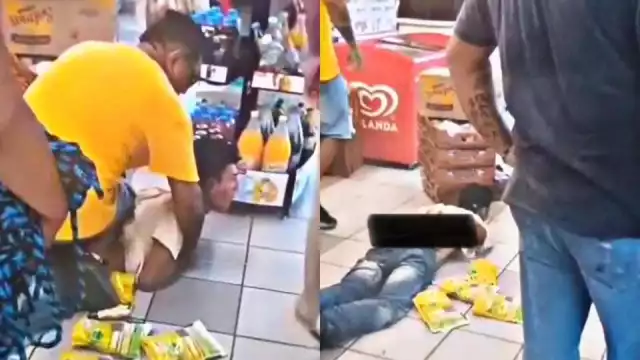 El "amante de lo ajeno" huyó por varias calles antes de ser atrapado y ser agredido