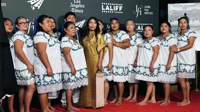 Yalitza Aparicio acompañó a las Amazonas de Yaxunah