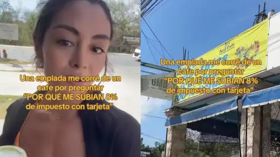 Usuarios de Tiktok apoyaron a la influencer ante su opinión sobre el trato recibido en el negocio