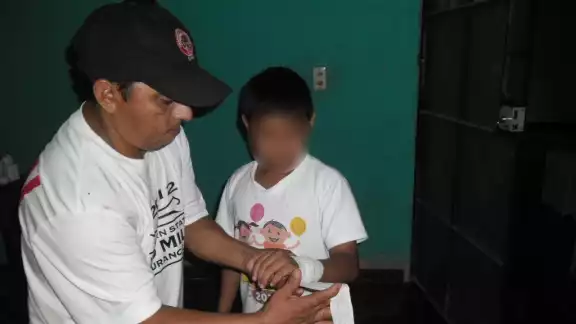 Eleazar Tah señaló que sus hijos aprenden esta práctica para que no desaparezca Eleazar Tah señaló que sus hijos aprenden esta práctica para que no desaparezca