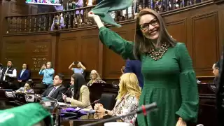 Congreso de Michoacán aprueba la despenalización del aborto.