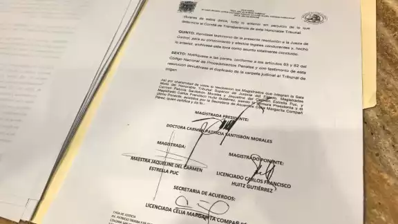 El afectado aseguró que tiene toda la documentación. El afectado aseguró que tiene toda la documentación.