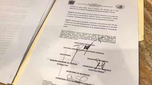 El afectado aseguró que tiene toda la documentación.