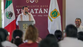 Más infraestructura en Umán: Joaquín Díaz Mena entrega aulas didácticas, mobiliario y anuncia nuevas obras