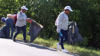 Retiran mil 350 kilos de basura del Estero Ciénaga de Progreso