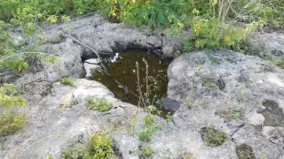 Las sartenejas o jaltún son huecos en el terreno que permiten almacenar el agua de lluvia