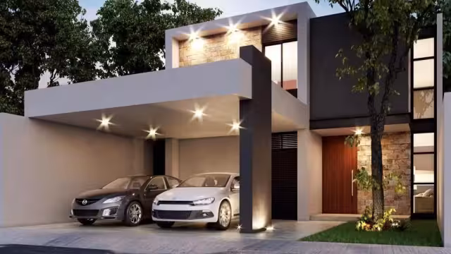 Las casas de lujo en Yucatán tienen amplios espacios para toda una familia de más de 7 integrantes