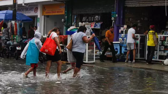 Se prevé que las lluvias continúen hasta el fin de semana en Yucatán