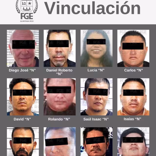 La FGE confirmó que consiguió la vinculación a proceso para 12 personas.