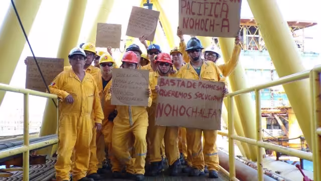 Trabajadores petroleros de Nohoch-Alfa y otras plataformas denuncian mala calidad en los alimentos