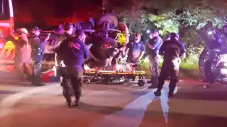 El chofer fue trasladado a un hospital en Mérida