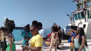 Turistas llegaron a disfrutar de la costa yucateca