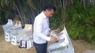 Candidatos llegaron desde muy temprano para votar