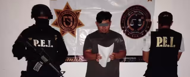 El joven quedó a disposición de la FGE Yucatán