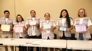 Debido al número de boletas y candidatos, se prevén varias mamparas para darse abasto