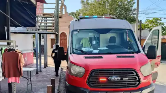 El hombre fue trasladado al hospital O'Horán de Mérida El hombre fue trasladado al hospital O'Horán de Mérida