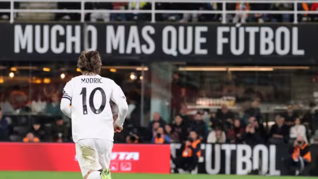Modric lo dio a conocer en sus redes sociales